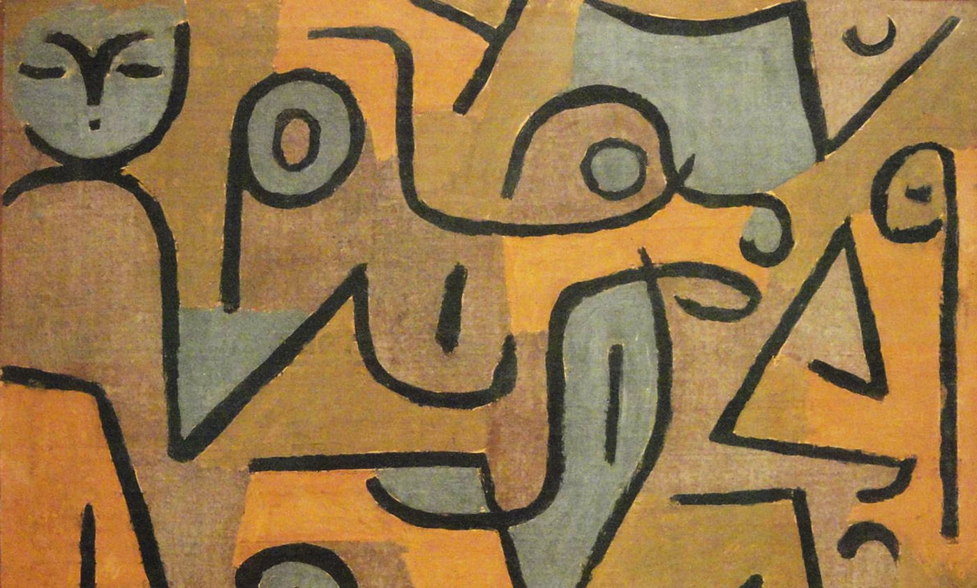 Detail from <em>Young Moe</em> (1938) by Paul Klee. <em>Courtesy Phillips collection/Wikipedia</em>