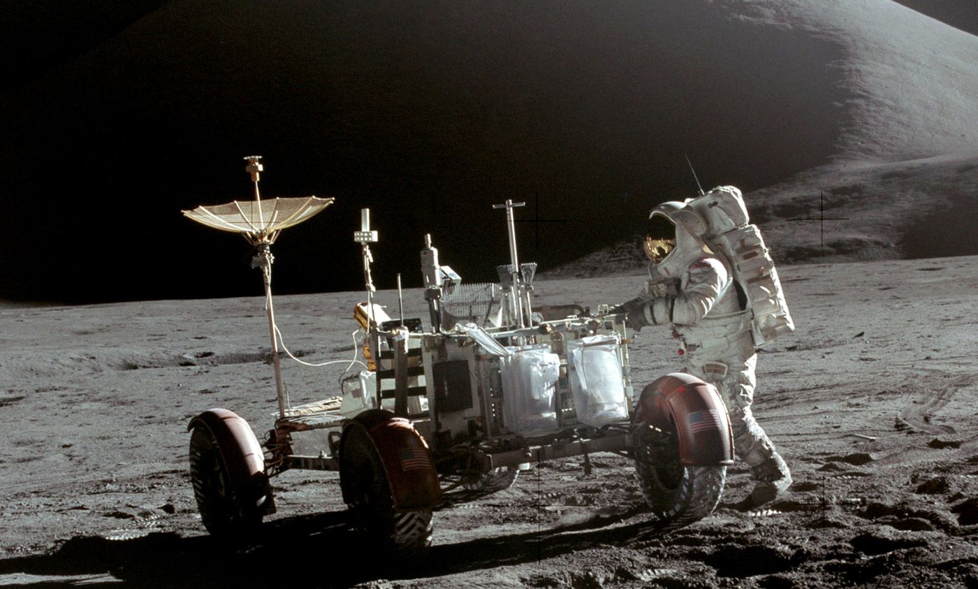 Not faking it. From the Apollo 15 mission. <em>Photo NASA</em>