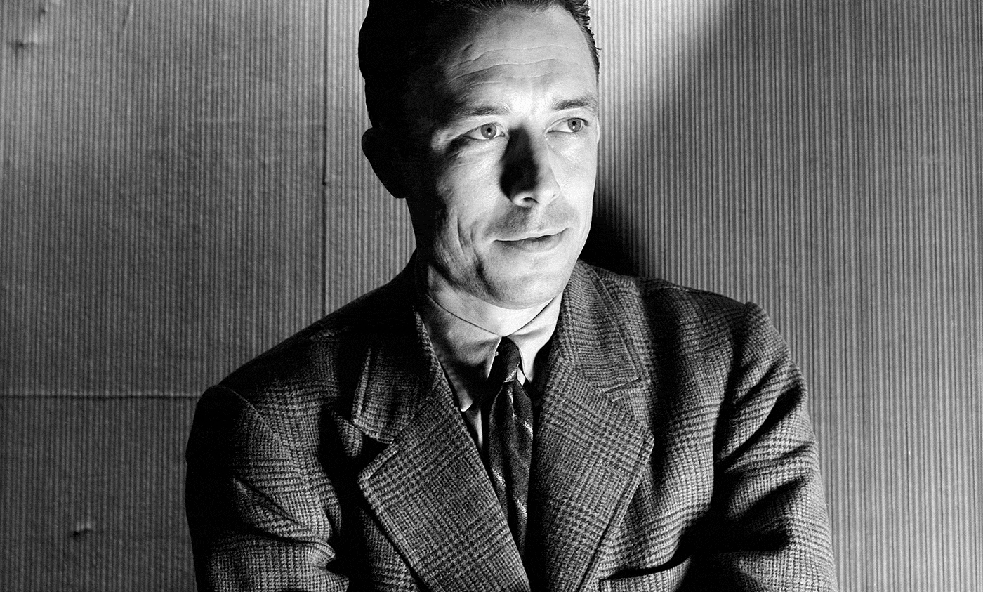 Albert Camus by Cecil Beaton for Vogue in 1946. <em>Photo by Getty</em>